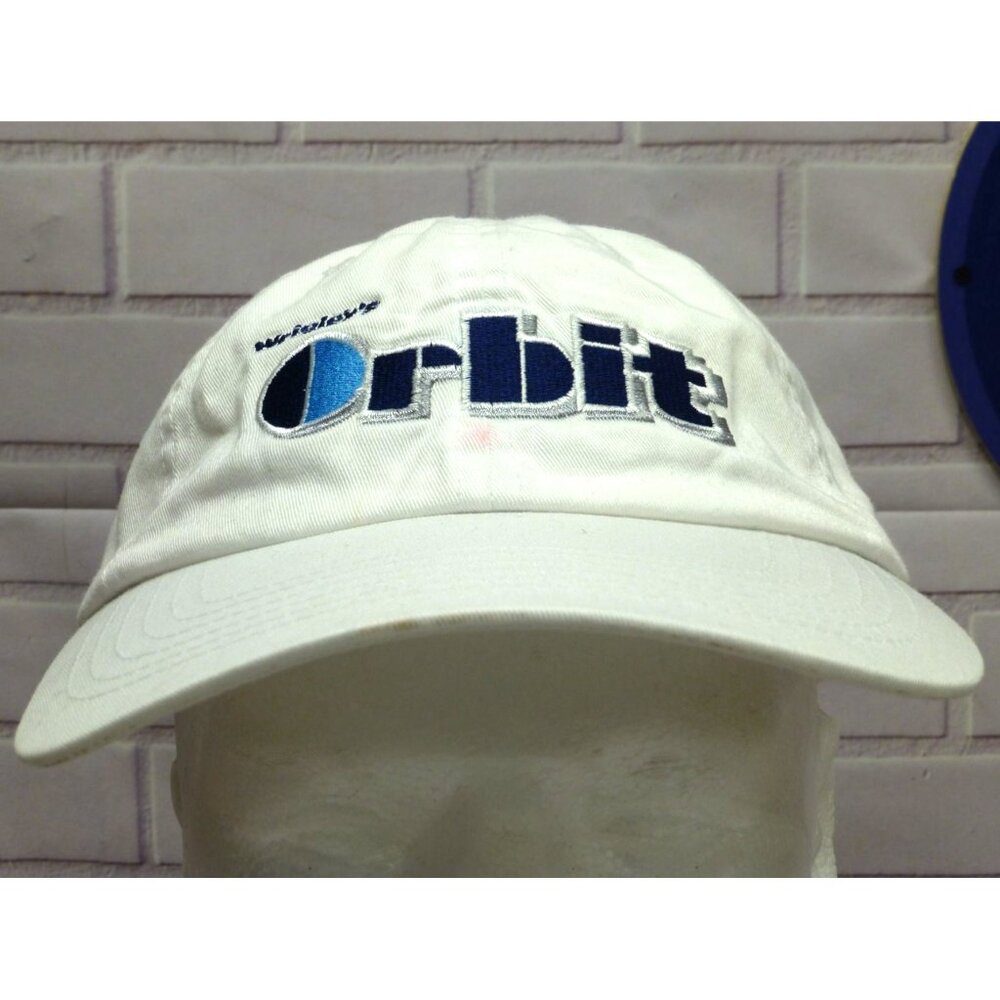 Wrigleys Orbit‎ White Baseball Cap Embroidered Logo Adjustable Strap Summer 2005